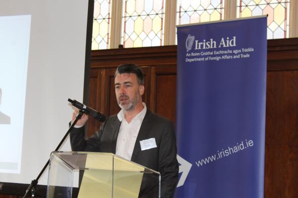Irish Aid Director General Ruairí de Búrca